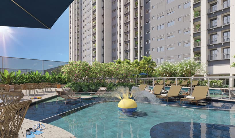 Azzure Resort Life - Cidade de Deus - Osasco — apartamento para venda em Cidade de Deus, Osasco