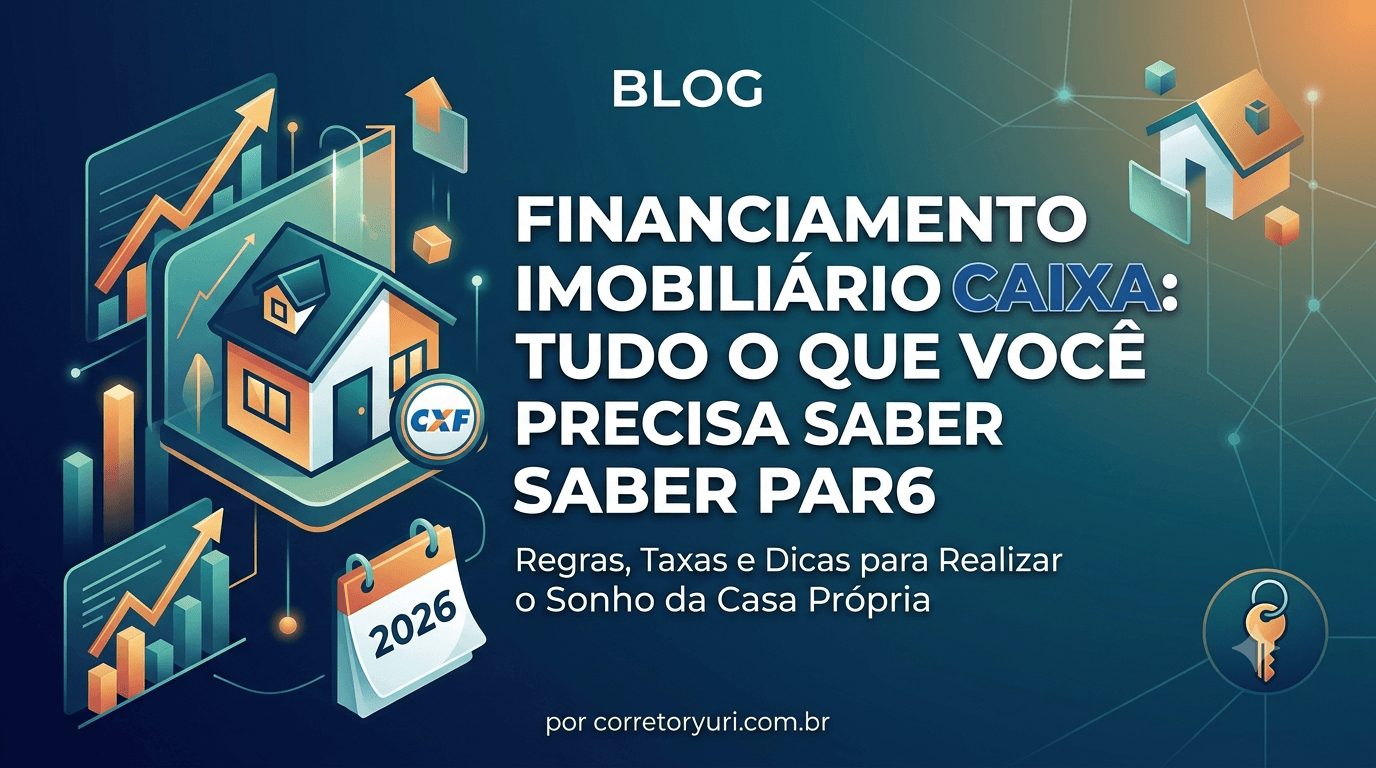 Financiamento imobiliário Caixa 2026: como funciona, taxas por faixa, documentos e passo a passo