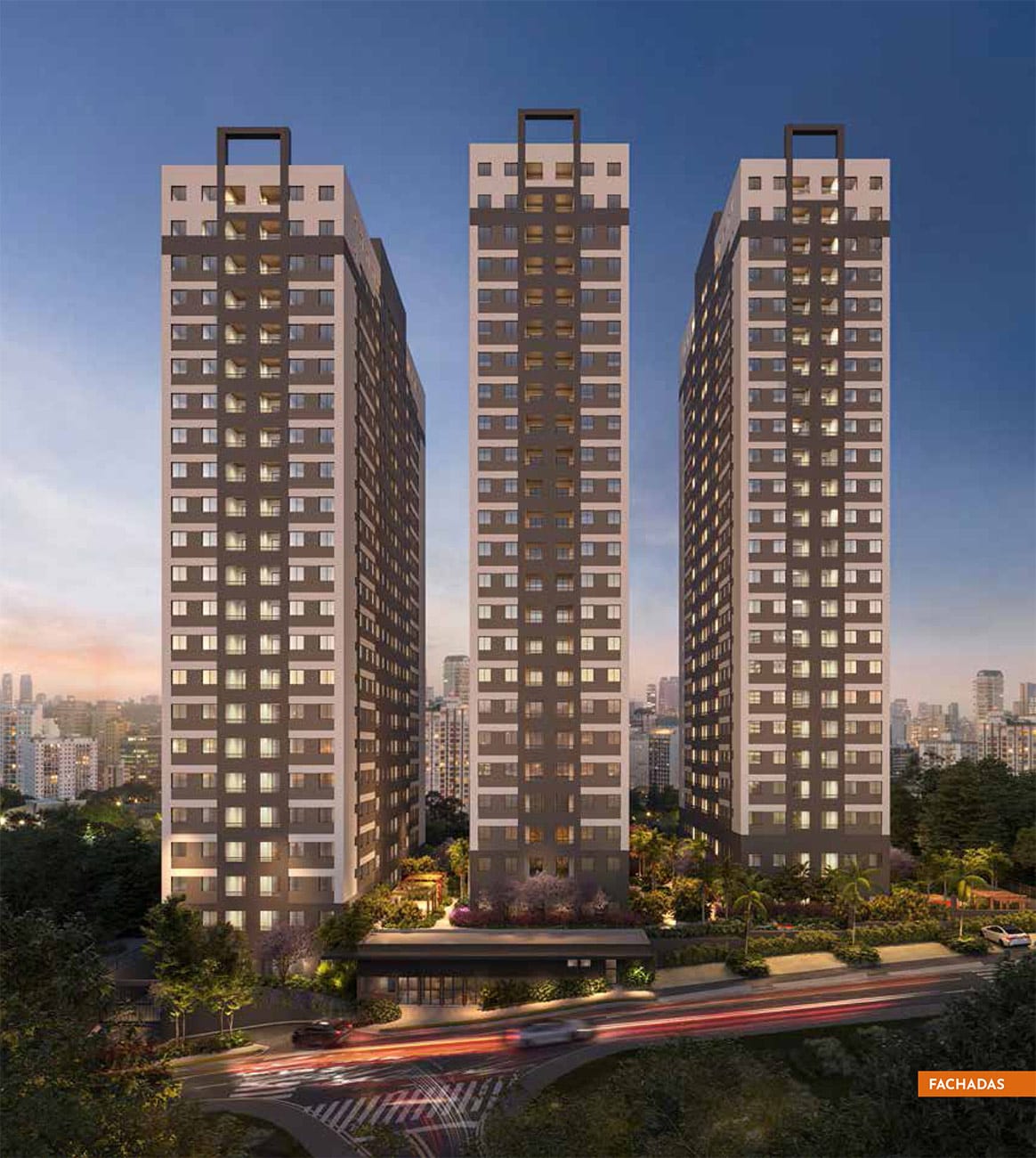 Ocean Park Condomínio Clube — Apartamentos de 34m² a 55m² — apartamento para venda em Padroeira