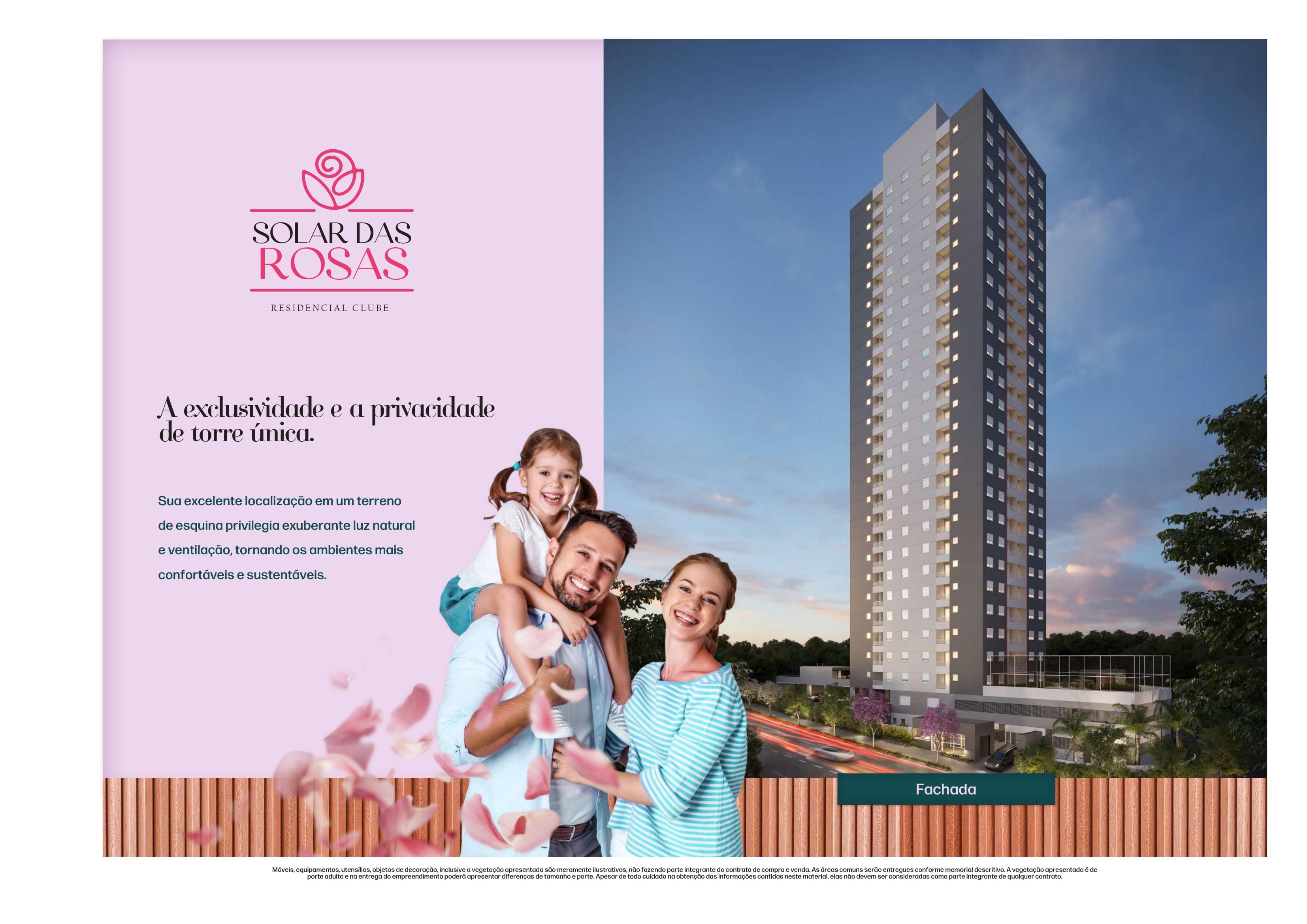 Solar das Rosas Residencial Clube — 1 Dorm com Terraço | Santa Maria, Osasco — apartamento para venda em Santa Maria
