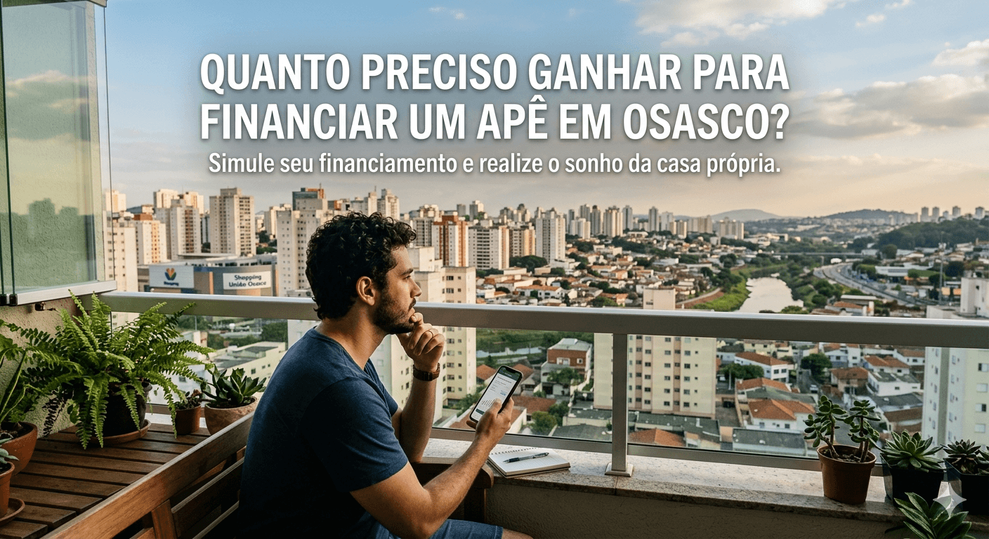 Quanto preciso ganhar para financiar um apartamento em Osasco em 2026